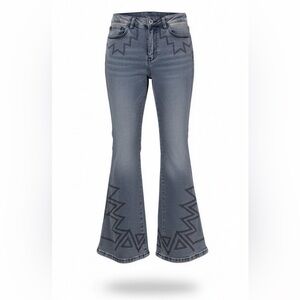 Western Flare Jeans
NEW WITH TAGS “Road Markings”
Small